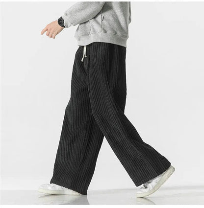 LP | Pantaloni di velluto a coste oversize alla moda