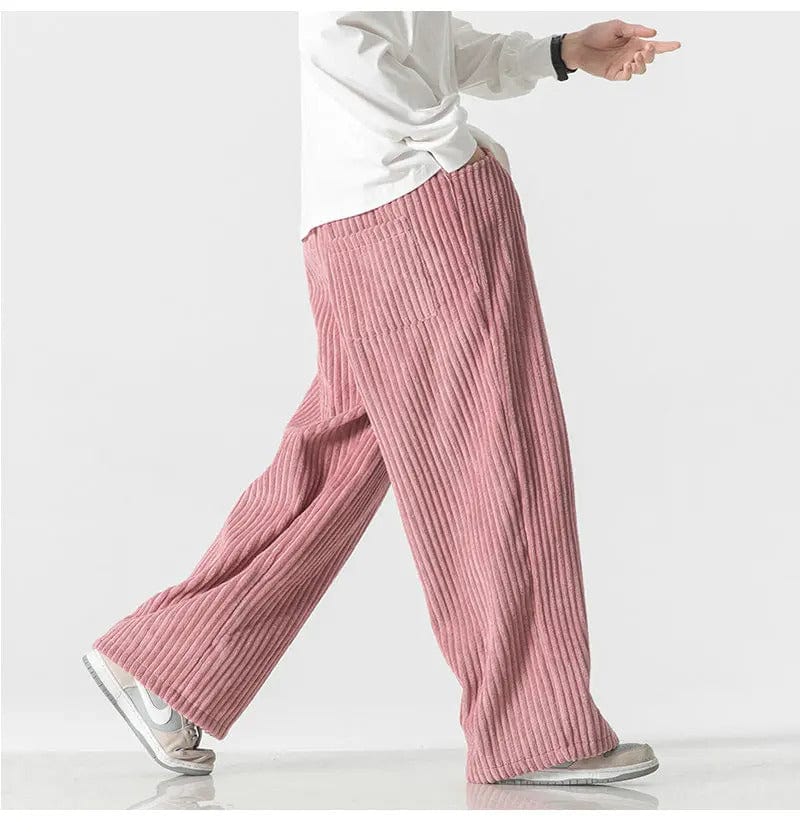 LP | Pantaloni di velluto a coste oversize alla moda